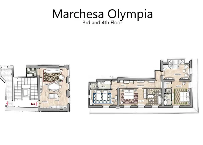 Marchesa Olympia View- La Dimora Degli Affreschi Apartamento Florencia